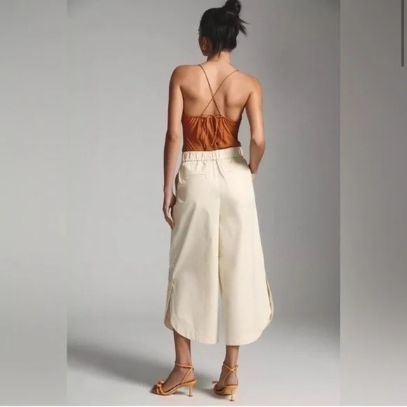 Anthropologie Mare Mare Chino Trouser Pants Medium - Picture 2 of 8